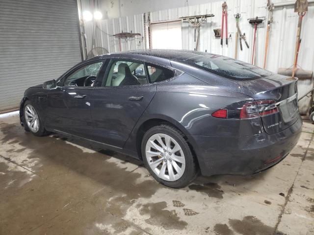 5YJSA1E22JF241602 - 2018 TESLA MODEL S GRAY photo 2