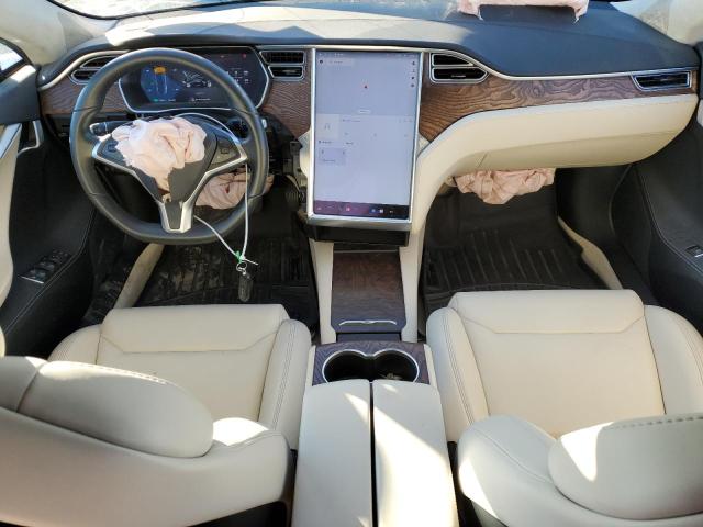 5YJSA1E22JF241602 - 2018 TESLA MODEL S GRAY photo 8