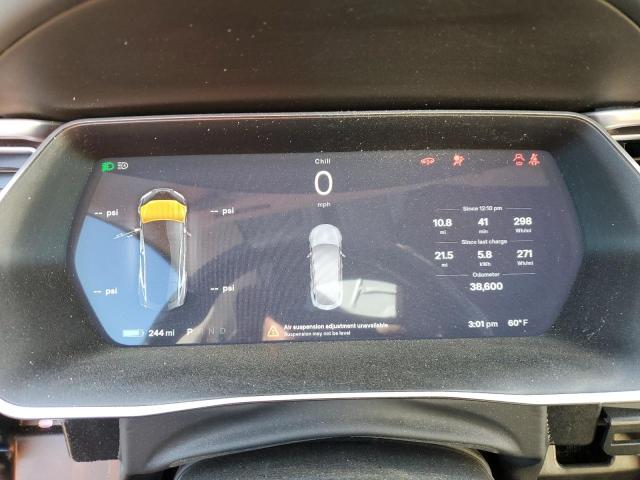 5YJSA1E22JF241602 - 2018 TESLA MODEL S GRAY photo 9