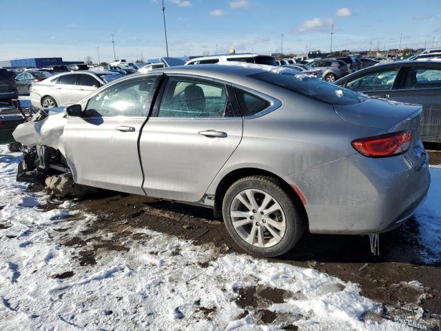 1C3CCCAB9FN570276 - 2015 CHRYSLER 200 LIMITED SILVER photo 2