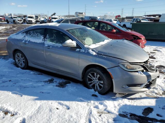 1C3CCCAB9FN570276 - 2015 CHRYSLER 200 LIMITED SILVER photo 4