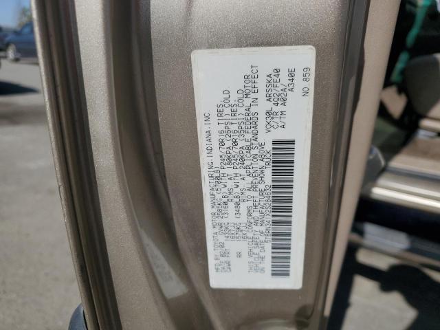 5TBRN341X2S284632 - 2002 TOYOTA TUNDRA ACCESS CAB SR5 GOLD photo 12