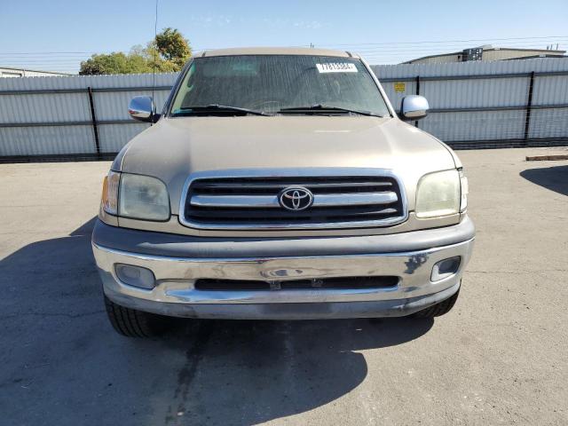 5TBRN341X2S284632 - 2002 TOYOTA TUNDRA ACCESS CAB SR5 GOLD photo 5