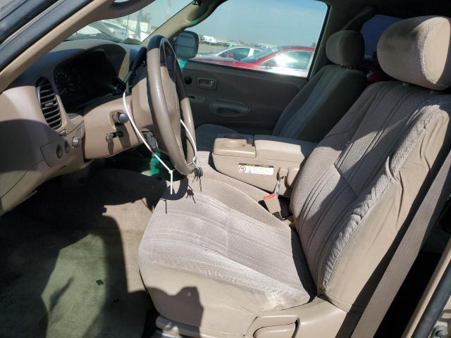 5TBRN341X2S284632 - 2002 TOYOTA TUNDRA ACCESS CAB SR5 GOLD photo 7