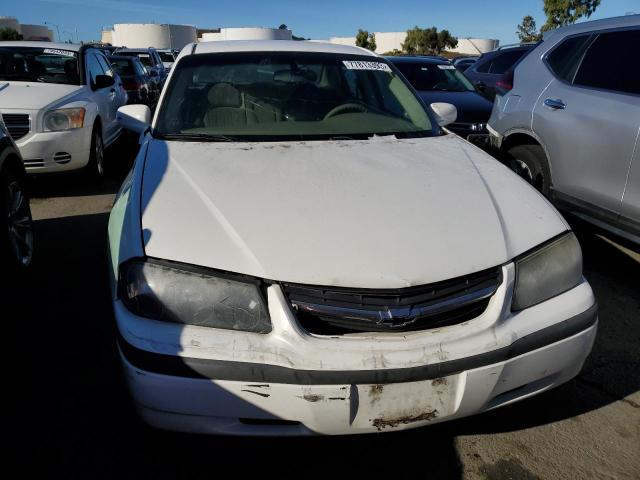 2G1WF55E119227966 - 2001 CHEVROLET IMPALA WHITE photo 5