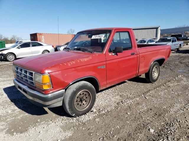 1FTCR10A3LUC07657 - 1990 FORD RANGER RED photo 1