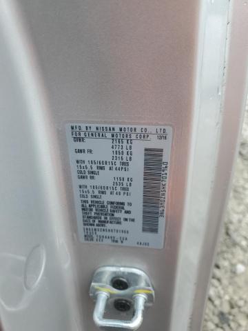 3N63M0ZN5HK701960 - 2017 CHEVROLET CITY EXPRE LT 银色 照片 13