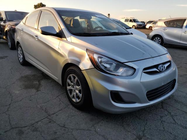 KMHCT4AE7DU542566 - 2013 HYUNDAI ACCENT GLS SILVER photo 4