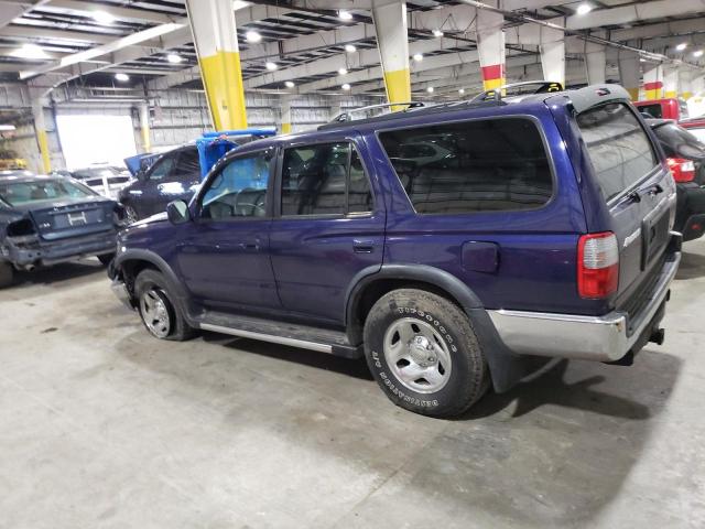 JT3HN86R7Y0283649 - 2000 TOYOTA 4RUNNER SR5 BLUE photo 2