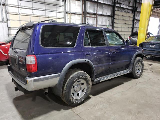 JT3HN86R7Y0283649 - 2000 TOYOTA 4RUNNER SR5 BLUE photo 3