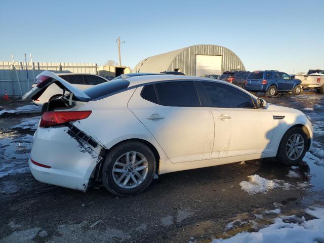 KNAGM4A74B5063711 - 2011 KIA OPTIMA LX WHITE photo 3