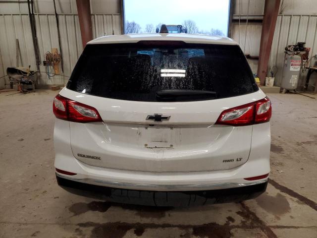 3GNAXUEVXMS100561 - 2021 CHEVROLET EQUINOX LT WHITE photo 6