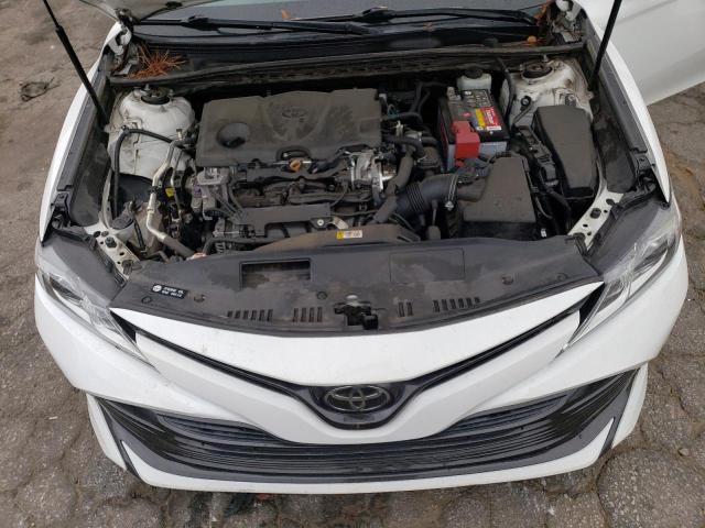 4T1B11HK0KU842801 - 2019 TOYOTA CAMRY L WHITE photo 11