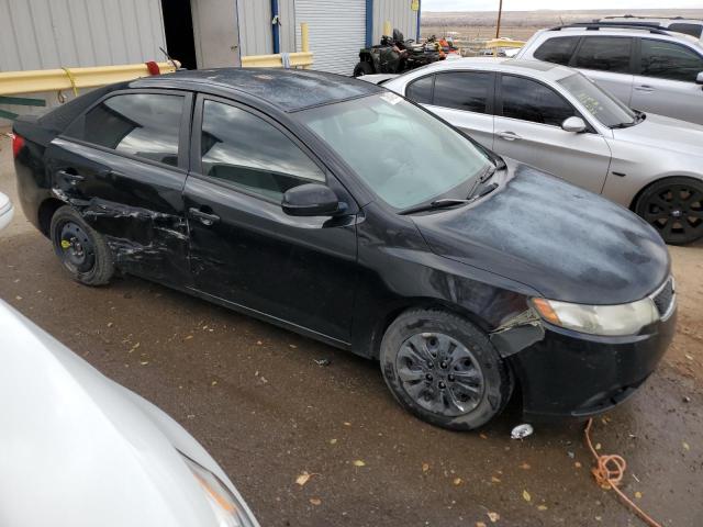 KNAFU4A27B5327357 - 2011 KIA FORTE EX BLACK photo 4