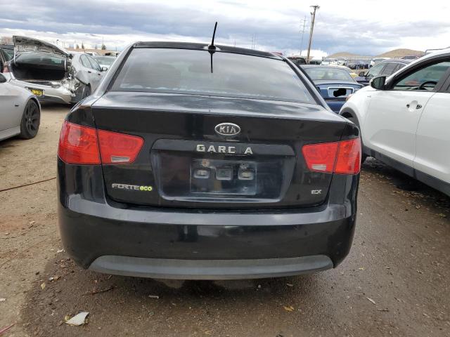 KNAFU4A27B5327357 - 2011 KIA FORTE EX BLACK photo 6