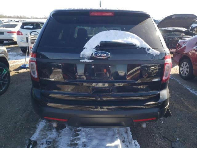 1FM5K8AR6FGC51502 - 2015 FORD EXPLORER POLICE INTERCEPTOR Schwarz Foto 6