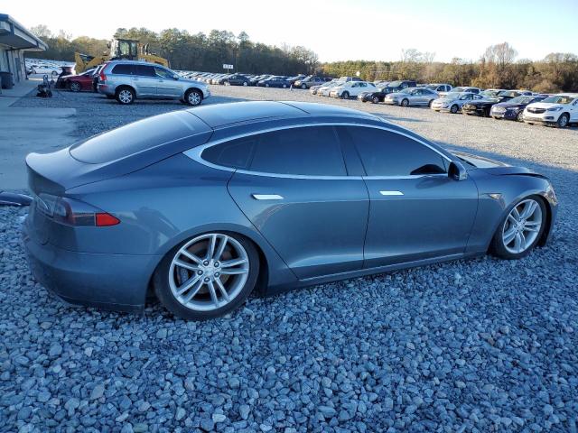 5YJSA1AG5DFP04922 - 2013 TESLA MODEL S GRAY photo 3