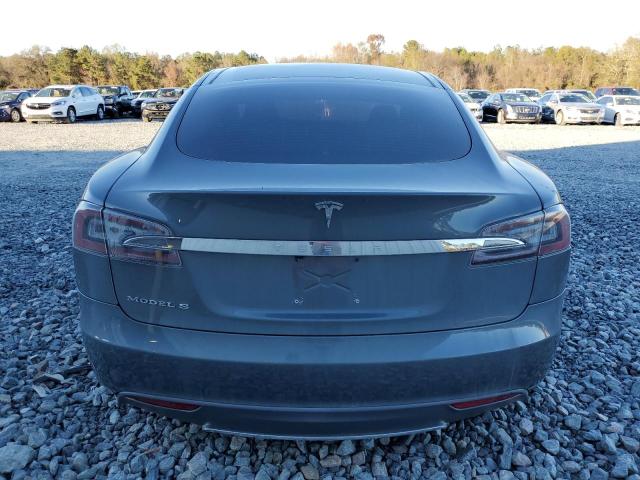 5YJSA1AG5DFP04922 - 2013 TESLA MODEL S GRAY photo 6