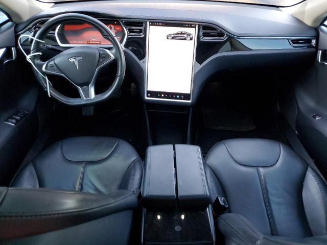 5YJSA1AG5DFP04922 - 2013 TESLA MODEL S GRAY photo 8