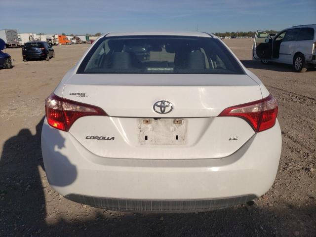 5YFBURHE5KP870871 - 2019 TOYOTA COROLLA L WHITE photo 6