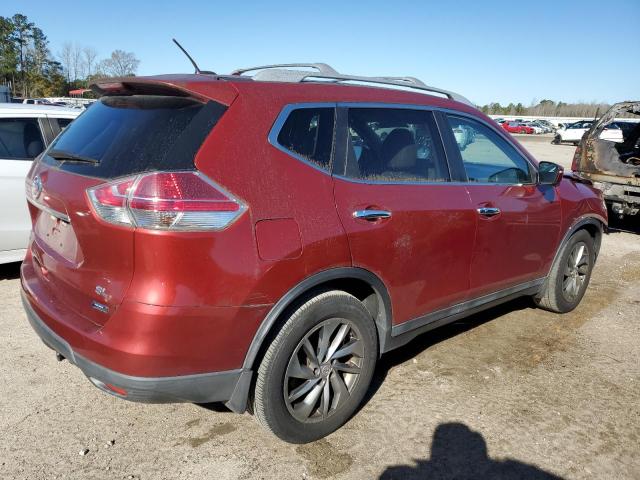 5N1AT2MT6EC759233 - 2014 NISSAN ROGUE S BURGUNDY photo 3