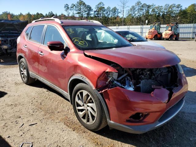 5N1AT2MT6EC759233 - 2014 NISSAN ROGUE S BURGUNDY photo 4