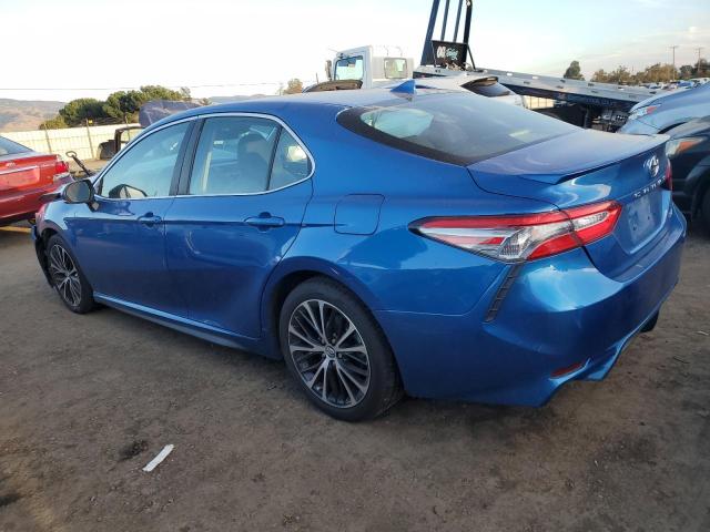 4T1B11HK5KU277705 - 2019 TOYOTA CAMRY L BLUE photo 2