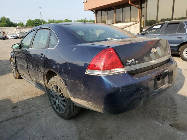 2G1WA5EK8B1214085 - 2011 CHEVROLET IMPALA LS BLUE photo 2