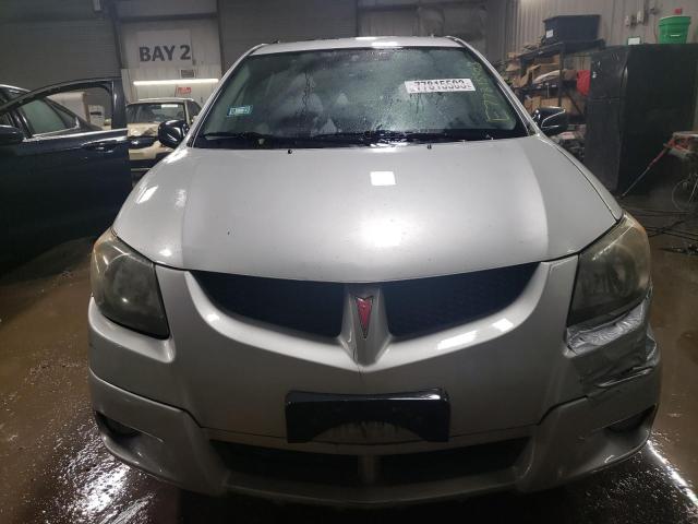 5Y2SL628X3Z480487 - 2003 PONTIAC VIBE SILVER photo 5