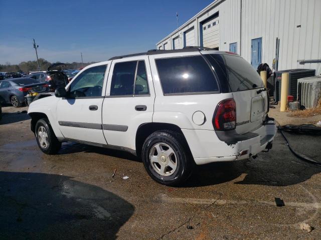 1GNDT13S332156027 - 2003 CHEVROLET TRAILBLAZE WHITE photo 2