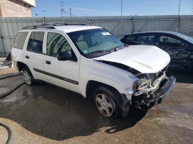 1GNDT13S332156027 - 2003 CHEVROLET TRAILBLAZE WHITE photo 4