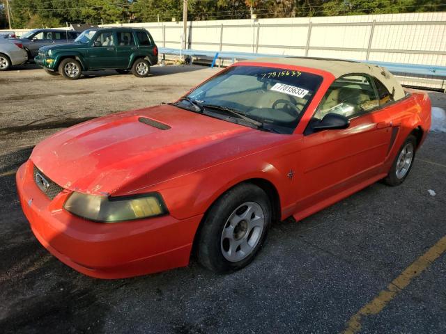 1FAFP44491F159467 - 2001 FORD MUSTANG RED photo 1
