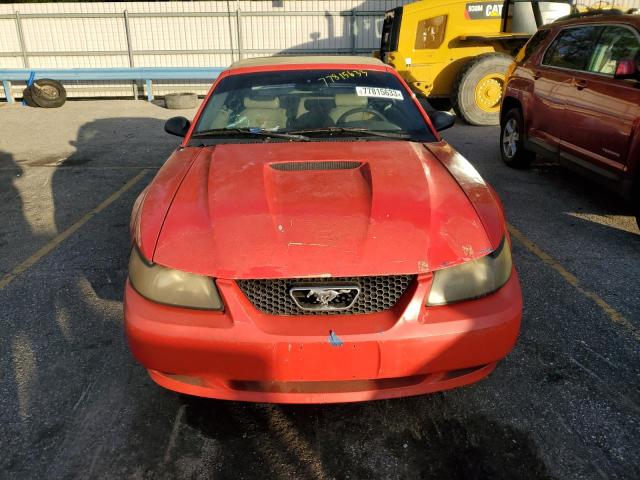 1FAFP44491F159467 - 2001 FORD MUSTANG RED photo 5