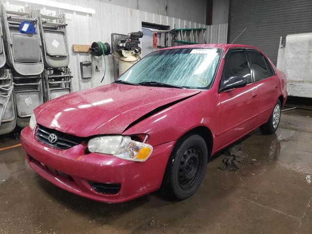 1NXBR12EX2Z627860 - 2002 TOYOTA COROLLA CE PINK photo 1