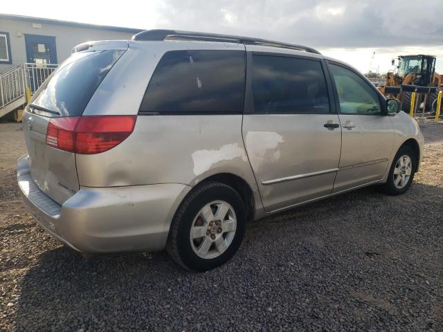 5TDZA23CX4S025500 - 2004 TOYOTA SIENNA CE SILVER photo 3