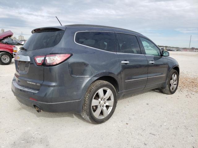 1GNKVLKD1DJ217107 - 2013 CHEVROLET TRAVERSE LTZ GRAY photo 3