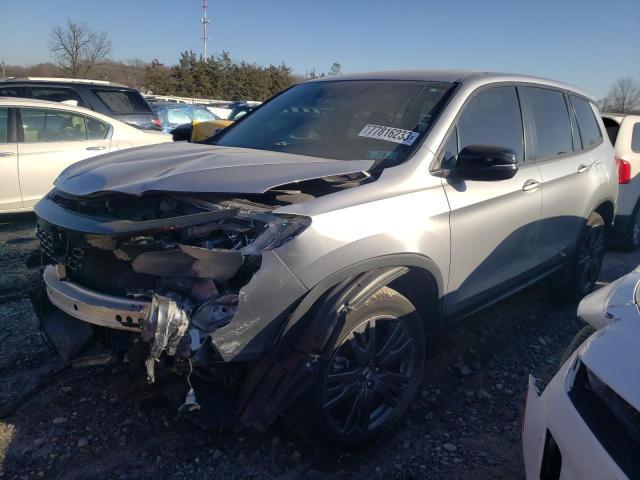 5FNYF8H50LB017533 - 2020 HONDA PASSPORT EXL SILVER photo 1