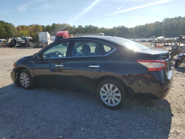 3N1AB7AP6DL708073 - 2013 NISSAN SENTRA S BLACK photo 2