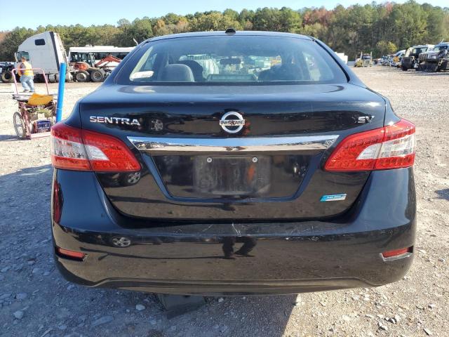 3N1AB7AP6DL708073 - 2013 NISSAN SENTRA S BLACK photo 6