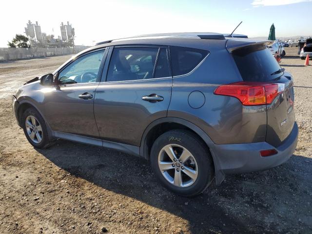 2T3RFREV0FW347606 - 2015 TOYOTA RAV4 XLE GRAY photo 2