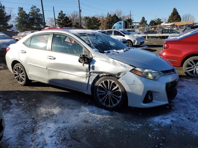 5YFBURHE0FP217788 - 2015 TOYOTA COROLLA L SILVER photo 4