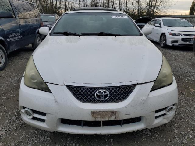 4T1CA30P37U113254 - 2007 TOYOTA CAMRY SOLA SE WHITE photo 5