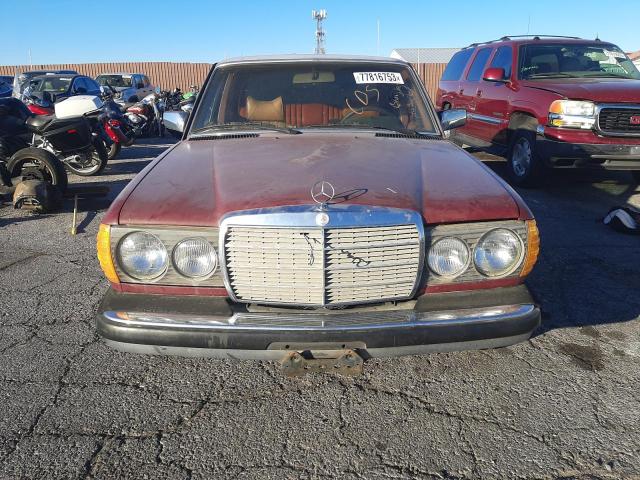 12312312056240 - 1978 MERCEDES-BENZ 240 D BURGUNDY photo 5