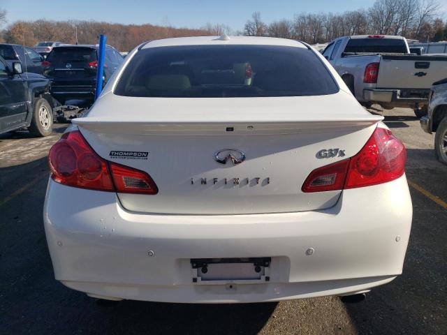 JN1CV6AR1BM407872 - 2011 INFINITI G37 WHITE photo 6