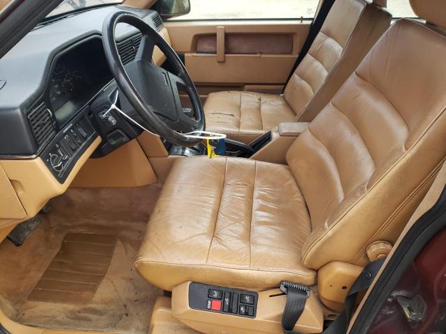 YV1GX8740K0076610 - 1989 VOLVO 760 MAROON photo 7