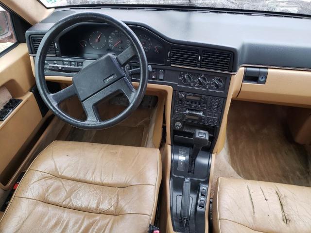 YV1GX8740K0076610 - 1989 VOLVO 760 MAROON photo 8
