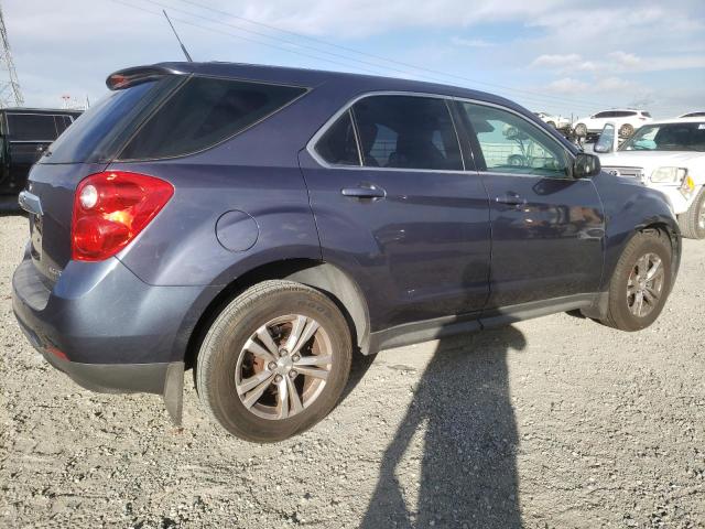 2GNALBEK6D6148336 - 2013 CHEVROLET EQUINOX LS BLUE photo 3