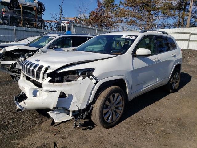 1C4PJMJS5GW325009 - 2016 JEEP CHEROKEE OVERLAND WHITE photo 1