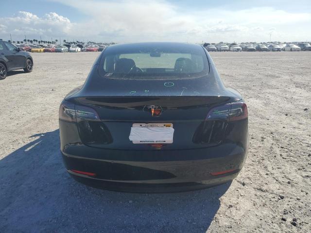 5YJ3E1EAXNF369334 - 2022 TESLA MODEL 3 BLACK photo 6