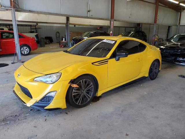 JF1ZNAA11F9704966 - 2015 TOYOTA SCION FR-S YELLOW photo 1